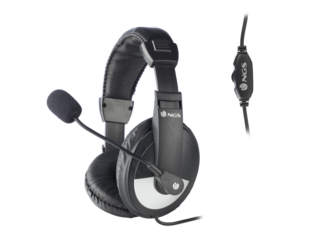 NGS Gaming Stereo Headset Color Black Model MSX9PRO