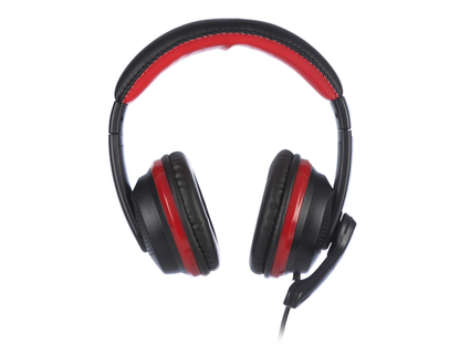 NGS USB Stereo Headphones with Microphone Color Black/Red Model VOX700USB