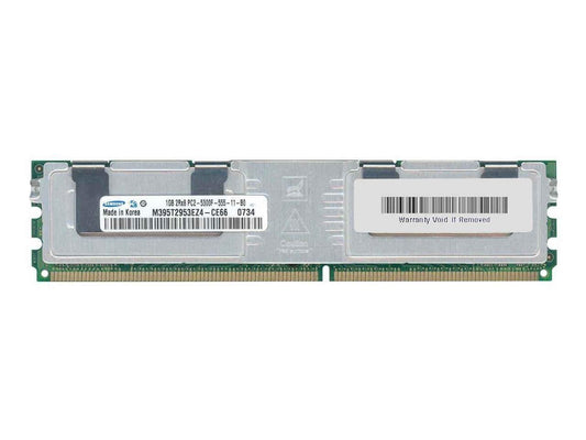 Samsung 1GB DDR2 PC2-5300 667MHz ECC Fully Buffered 240-Pin Server Memory Model M395T2953EZ4-CE66