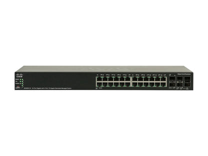 Cisco 24 Ports Layer 3 Manageable Switch Model SG500X-24-K9-NA