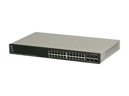 Cisco 24 Ports Layer 3 Manageable Switch Model SG500X-24-K9-NA