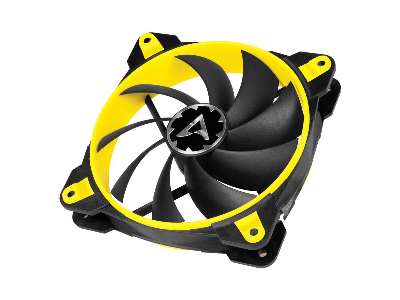 ARCTIC BioniX F140 - Gaming Fan with PWM PST I Silent 3-Phase Motor I 200 to 1800 RPM - Yellow