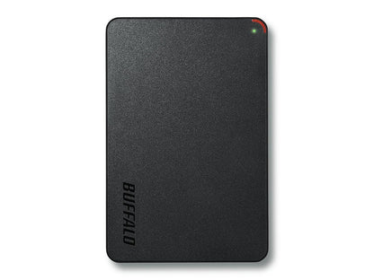 BUFFALO 1TB MiniStation Portable Hard Drive USB 3.0 / SATA Model HD-PCF1.0U3BD-WR Black