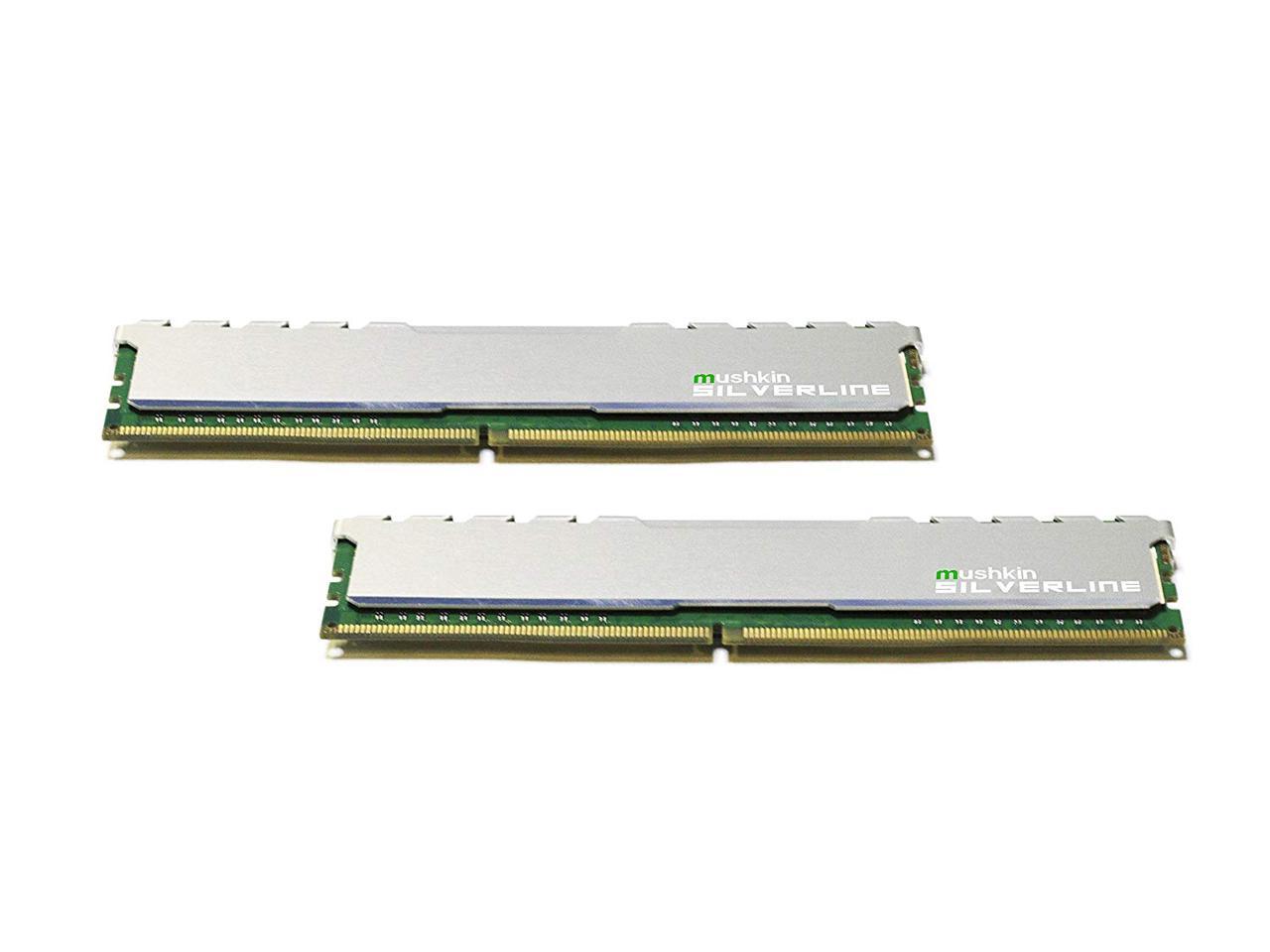 Mushkin Silverline 16GB (2 x 8GB) 288-Pin DDR4 SDRAM DDR4 2133 (PC4 17000) Memory (Desktop Memory) Model MSL4U213FF8GX2