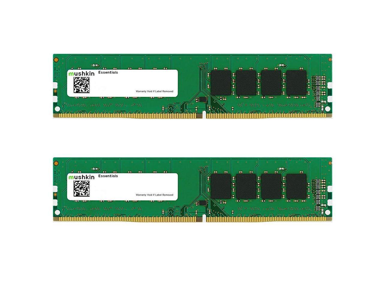 Mushkin 8GB (4GB X 2) Essentials DDR4-2666 Desktop Memory Model MES4U266KF4GX2