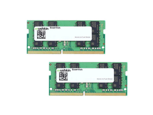 Mushkin 8GB (4GB x 2) Essentials 260-Pin DDR4 SO-DIMM DDR4 2666MHz Laptop Memory Model MES4S266KF4GX2