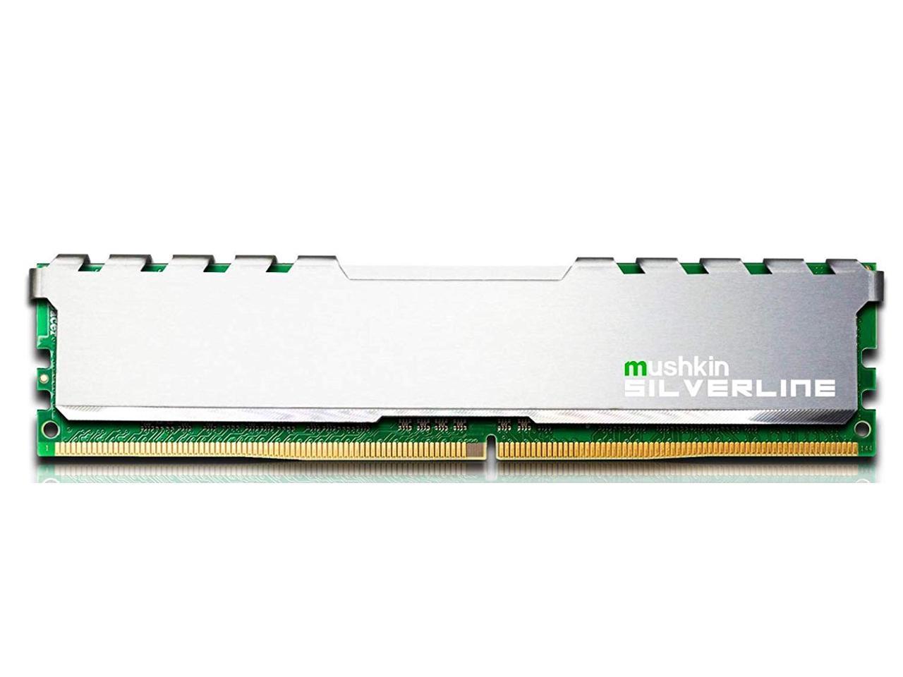 Mushkin 4GB (1X4) Silverline DDR4 UDIMM 2666MHz PC4-21300 Model MSL4U266KF4G