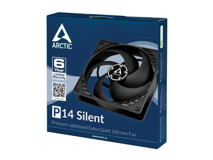 Arctic P14 Silent Pressure optimised Extra Quiet 140mm Fan