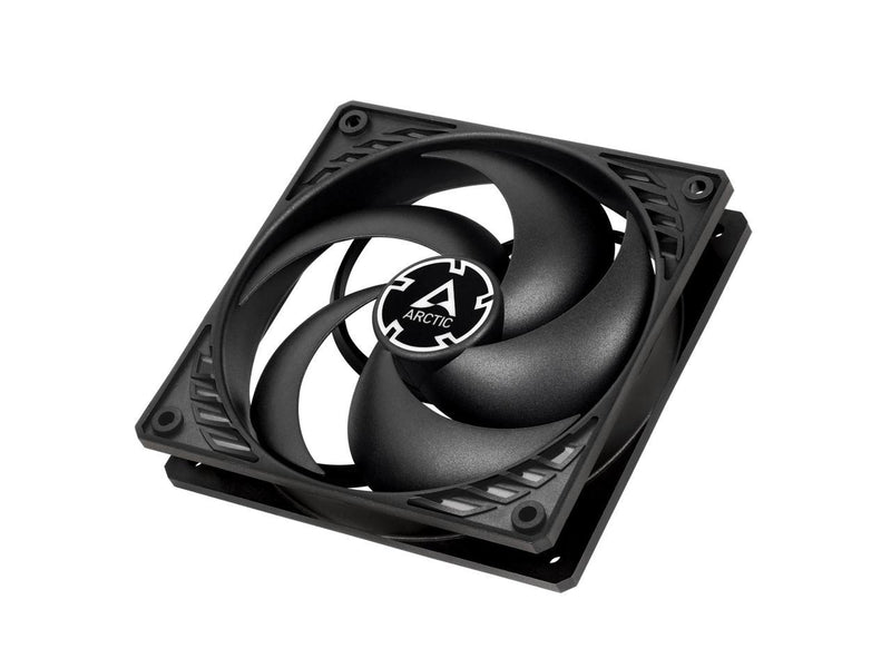ARCTIC P12 PWM PST (5 Pack) - 120 mm Case Fan, PWM Sharing Technology (PST), Pressure-optimised, Value Pack, Very quiet motor, Computer, 200-1800 RPM - Black