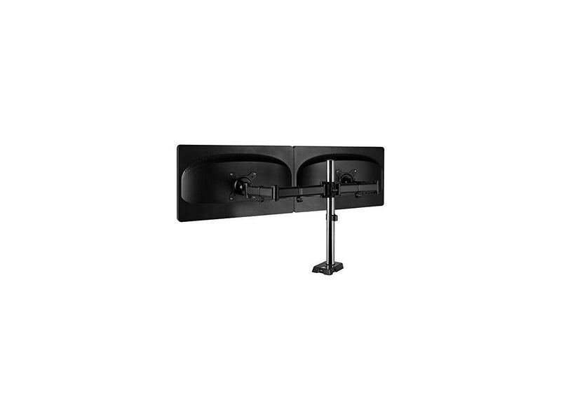 ARCTIC Z2 (Gen 3) - Dual Monitor Arm with 4-Port USB Hub for 13'' - 29''/34'' Inches Ultrawide, Up to 15 kg Weight Capacity (33 lbs) per Arm - 360 Degree Rotation, Easy Monitor Adjustment – Black