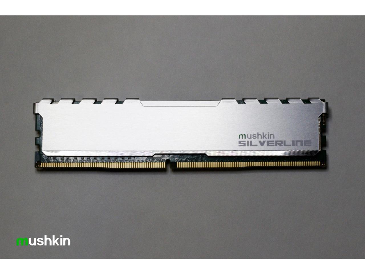 Mushkin Silverline 8GB (2X4GB) DDR4 2400MHz PC4-19200 Desktop Memory