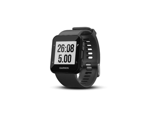 Garmin Forerunner 30 GPS Running Watch with Heart Rate Slate Grey