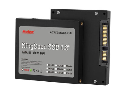 KingSpec 128GB 1.8'' SATA III 6Gbps Solid State Disk SSD