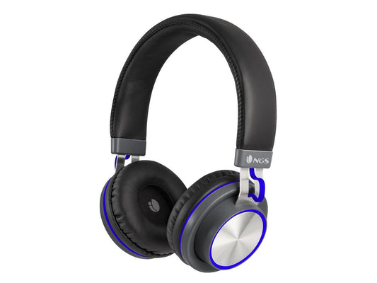 NGS Artica Patrol Bluetooth Stereo Headphones - Blue