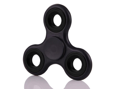 EyezOff Black Fidget Spinner ABS Material 1.5-min Rotation Time, Steel Beads Bearing