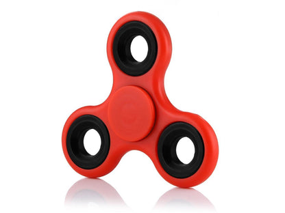 EyezOff Red Fidget Spinner ABS Material 1.5-min Rotation Time, Steel Beads Bearing