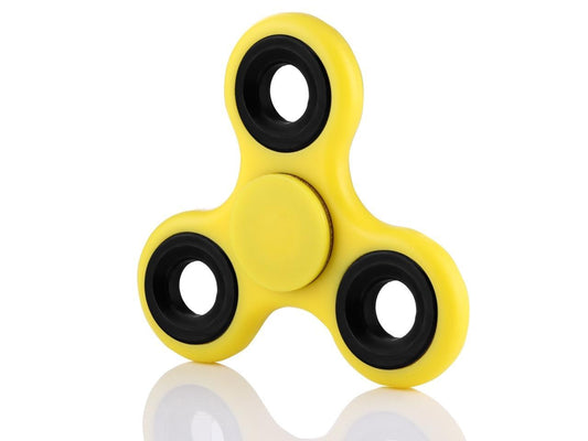 EyezOff Yellow Fidget Spinner ABS Material 1.5-min Rotation Time