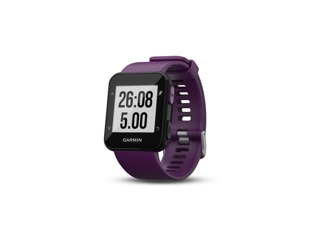 Garmin Forerunner 30 GPS Running Watch with Heart Rate - Amethyst