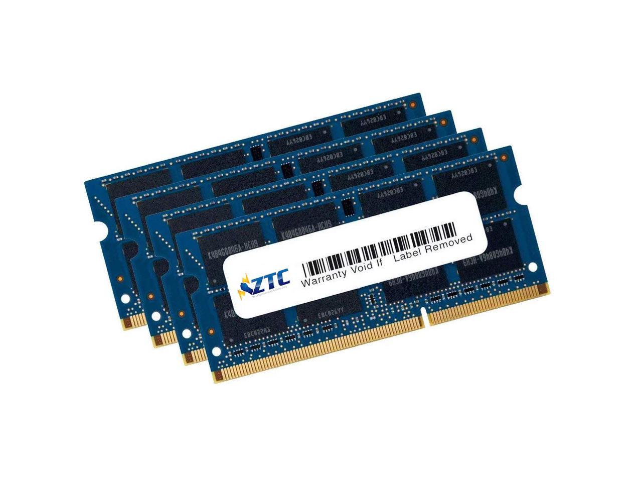 ZTC 32GB (4X 8GB) PC4-21300 DDR4 2666MHz SO-DIMM 260 Pin Memory Upgrade Kit. for iMac (2019) and Mac Mini (2018) Models and PCs