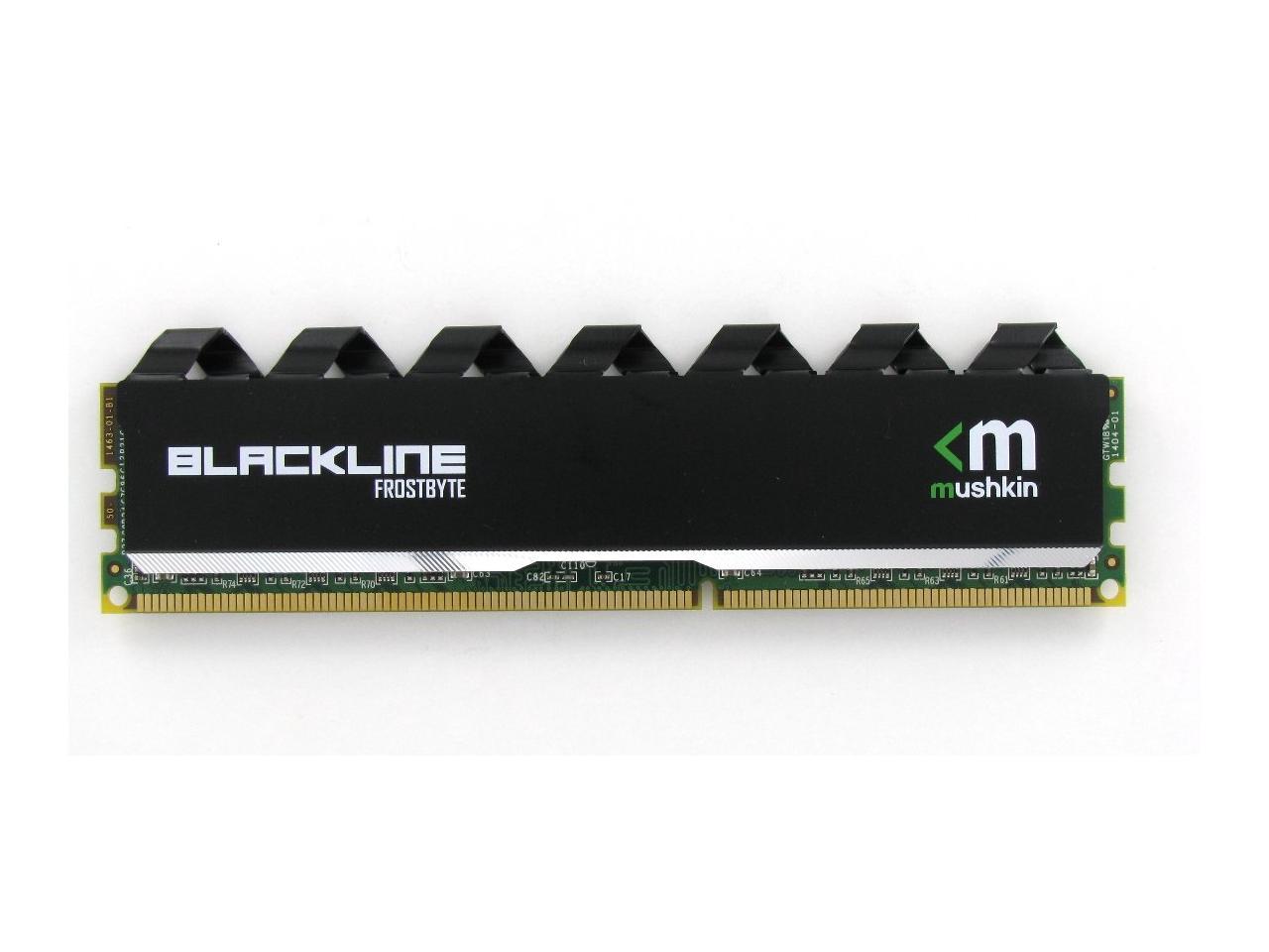 Mushkin Blackline 16GB (2X8GB) DDR4 UDIMM PC4-2400 Desktop Memory Model BA4U240FFFF16G