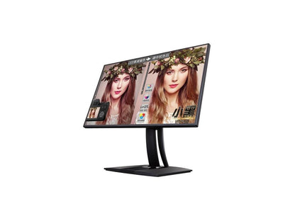 ViewSonic VP2468_H2 PRO 24" Dual Pack Head-Only 1080p Monitors with 100% sRGB Rec709 14-bit 3D LUT for Photography and Graphic Design