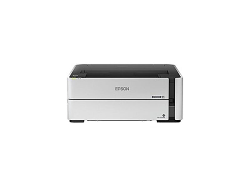 Epson - C11CG94201 - Epson WorkForce ST-M1000 Inkjet Printer - Monochrome - 1200 x 2400 dpi Print - Automatic Duplex Print - 251 Sheets Input - Gigabit Ethernet - Wireless LAN - Wi-Fi Direct, Apple