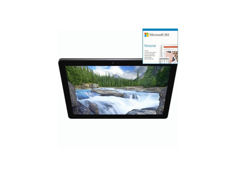Dell Latitude 7000 7210 Tablet - 12.3" WUXGA - 8 GB RAM - 25 + Microsoft 365 Bundle