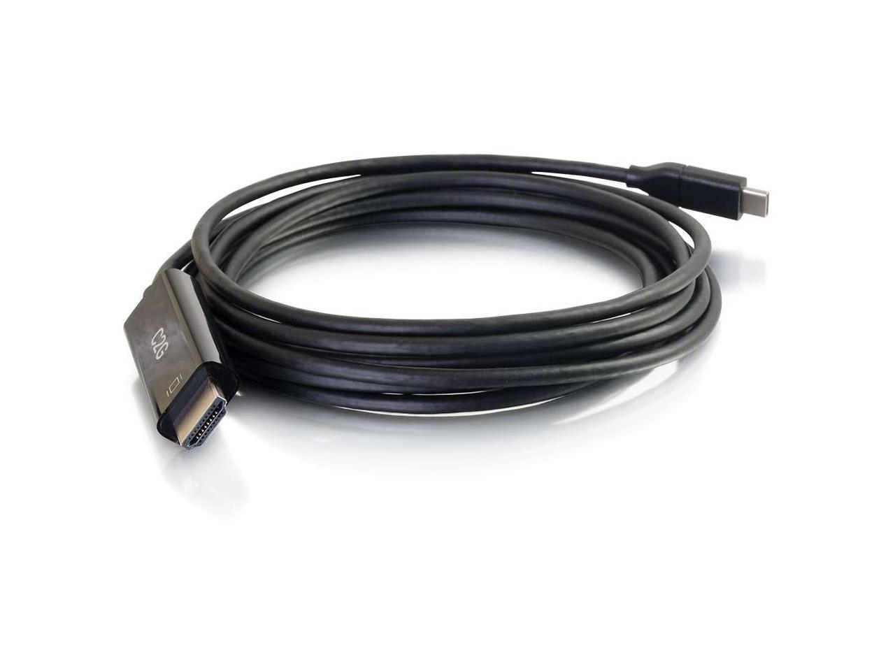 C2g 10Ft Usb-C To Hdmi Audio/Video Adapter Cable - 4K 60Hz - M/M