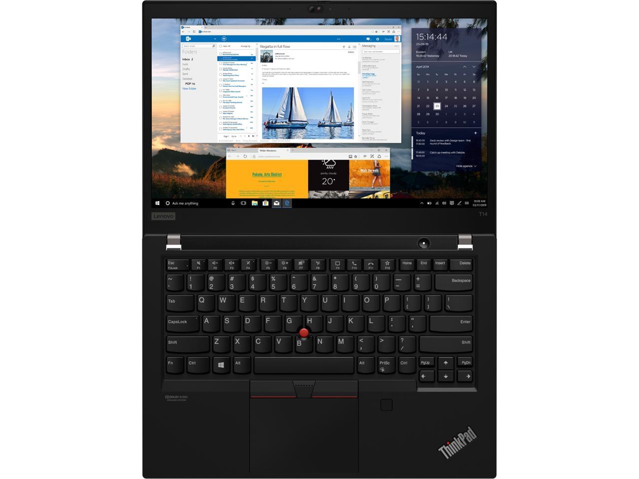 Lenovo ThinkPad T14 20UD000HUS 14" Laptop R5 PRO 4650U 8GB 256GB SSD W10P