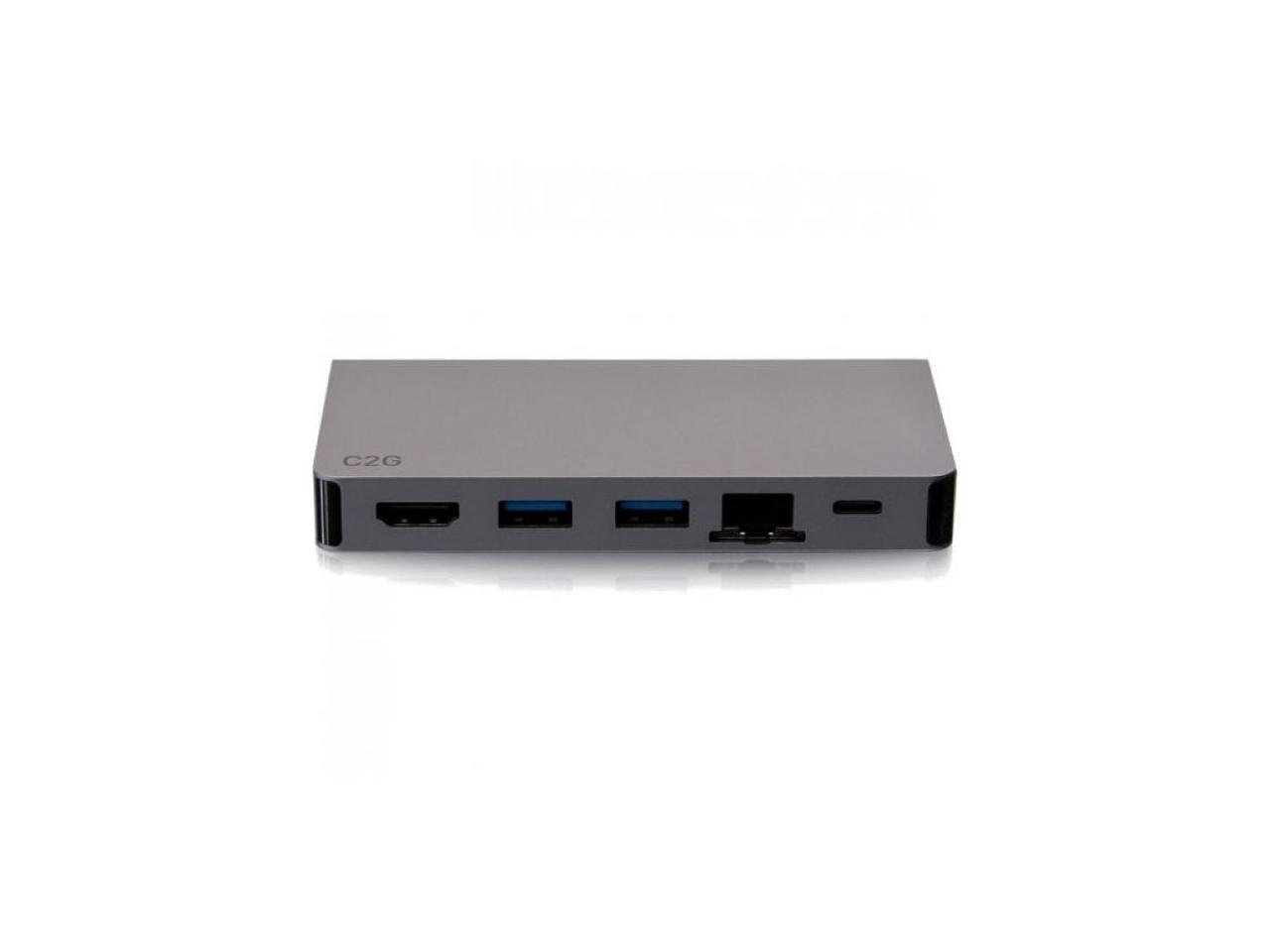 C2G 54457 100W Multiport USB-C Travel Dock