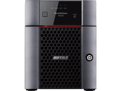 Buffalo TeraStation 3420DN Desktop 8 TB NAS Hard Drives Included TS3420DN0804