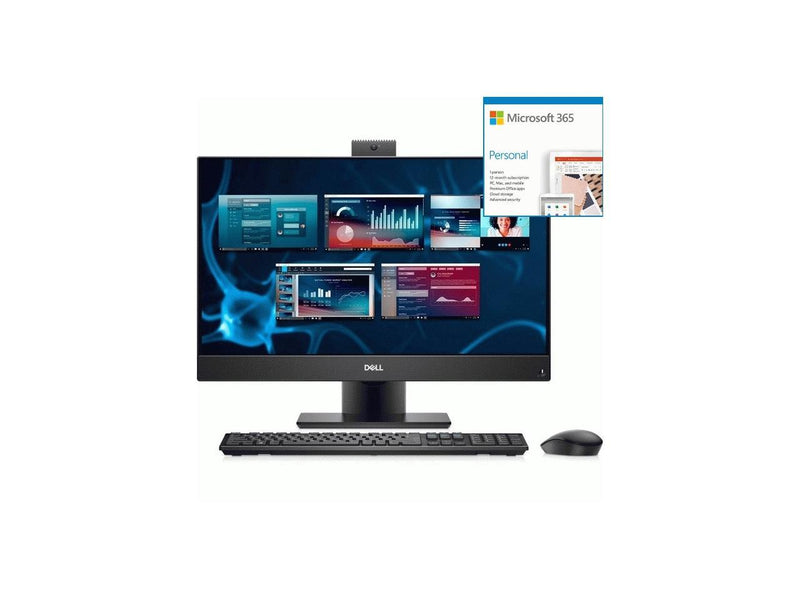 Dell OptiPlex 5000 5480 All-in-One Computer - Intel Core i7 + Microsoft 365 Bundle