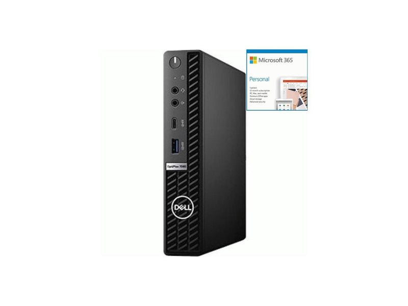 Dell OptiPlex 7000 7080 Desktop Computer - Intel Core i7 10t + Microsoft 365 Bundle
