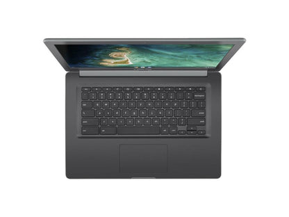 Asus Chromebook C403 C403NA-WS42-BL 14" Rugged Chromebook - HD - 1366 x 768 - Intel Celeron N3350 Dual-core (2 Core) 1.10 GHz - 4 GB RAM - 32 GB Flash Memory - Dark Blue - Intel Chip - Chrome OS