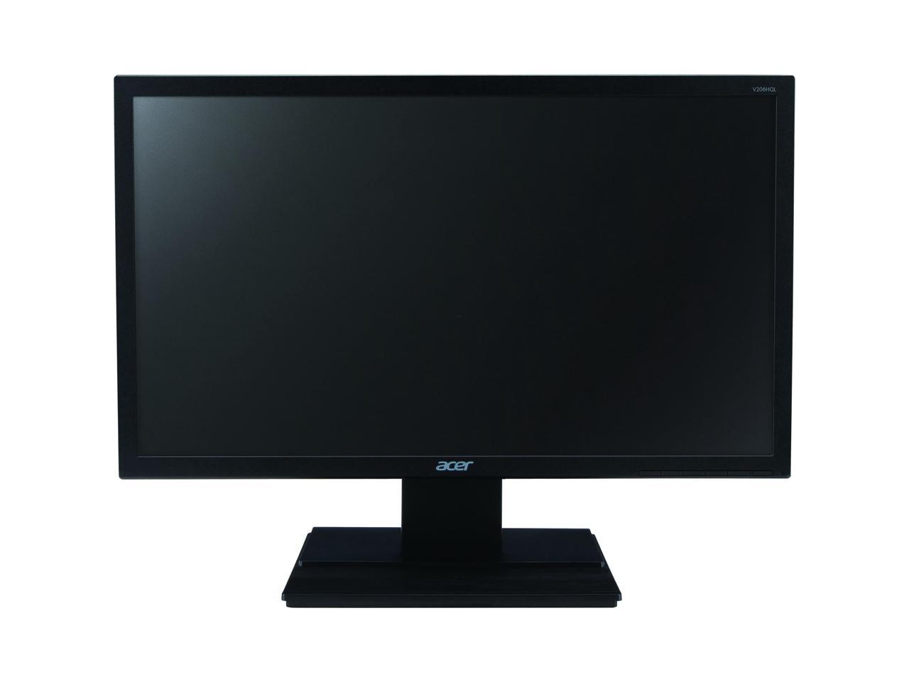 Acer V206HQL Cbmp UM.IV6AA.C01 19.5" Full HD 1920 x 1080 5 ms D-Sub, DisplayPort Built-in Speakers LCD/LED Monitor