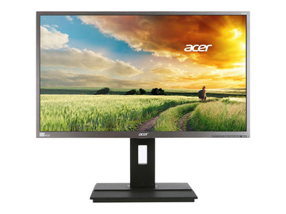Acer B276HK Bymjdpprzx UM.HB6AA.B03 27" 4K UHD 3840 x 2160 (4K) 5 ms GTG DVI, HDMI, DisplayPort Built-in Speakers LCD/LED Monitor