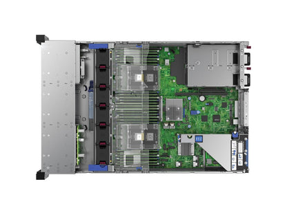 HP 826565-B21 Proliant Dl380 Gen10 Base - Server - Rack-Mountable - 2U - 2-Way - 1 X Xeon Silver 4114 / 2.2 Ghz - Ram 32 Gb - Sata/Sas - Hot-Swap 2.5 Inch - No Hdd - Gige - Monitor: None