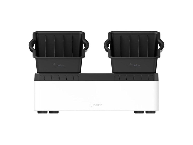 Belkin Store and Charge Go With Portable Trays - Wired - Tablet, Notebook, Smartphone, iPad - Charging Capability