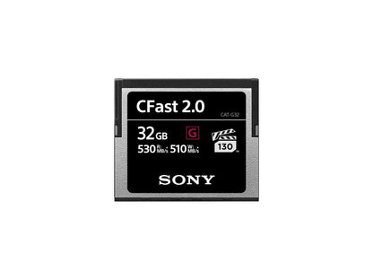 Sony Memory Card Cfast G Series Cat-g32 32gb 525mb/s