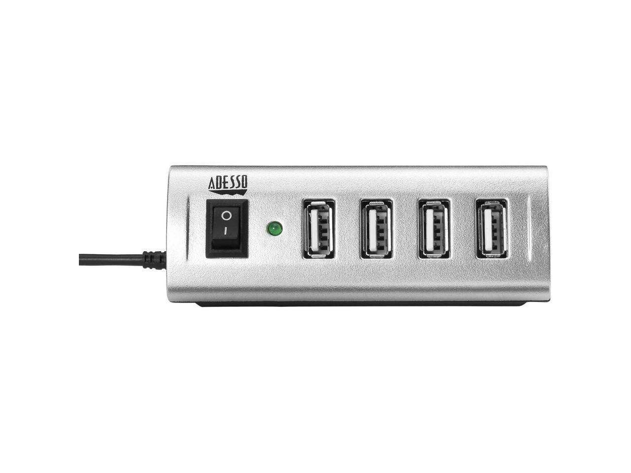 Adesso AUH-2040 4-Port USB 2.0 Hub