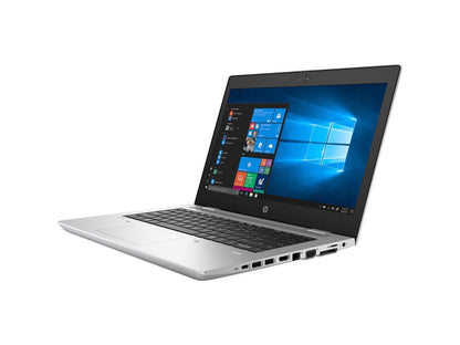 HP ProBook 645 G4 14" LCD Notebook - AMD Ryzen 7 2700U Quad-core (4 Core) 2.20 GHz - 8 GB DDR4 SDRAM - 500 GB HDD - Windows 10 Pro 64-bit - 1366 x 768 - Natural Silver - AMD Radeon RX Vega 10 Gra