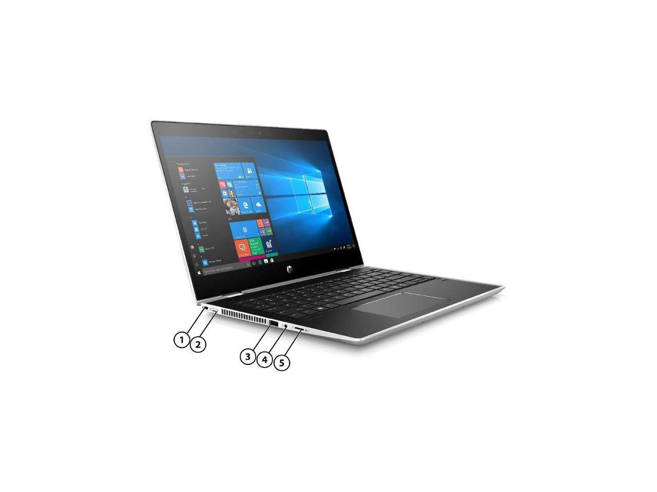 HP ProBook x360 440 G1 (4PY43UT#ABA) Intel Core i7 8th Gen 8550U (1.80 GHz) 8 GB Memory 256 GB SSD Intel UHD Graphics 620 14" Touchscreen 1920 x 1080 Convertible 2-in-1 Laptop Windows 10 Pro 64-Bit