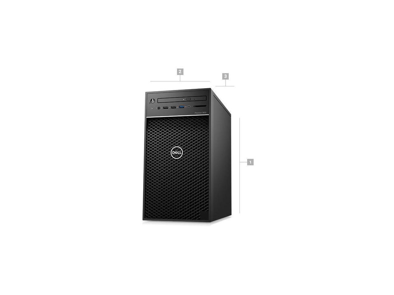 DELL Precision SBR23 3630 Desktop Computer i5-8500 8GB 1TB HDD Windows 10 Pro