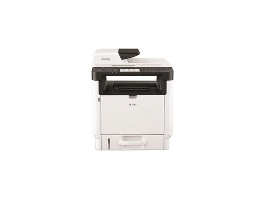 Ricoh SP 3710SF Laser Multifunction Printer - Monochrome - Plain Paper Print - Desktop - Copier/Fax/Printer/Scanner - 34 ppm Mono Print - 1200 x 1200 dpi Print - Automatic Duplex Print - 1 x Duplex Au