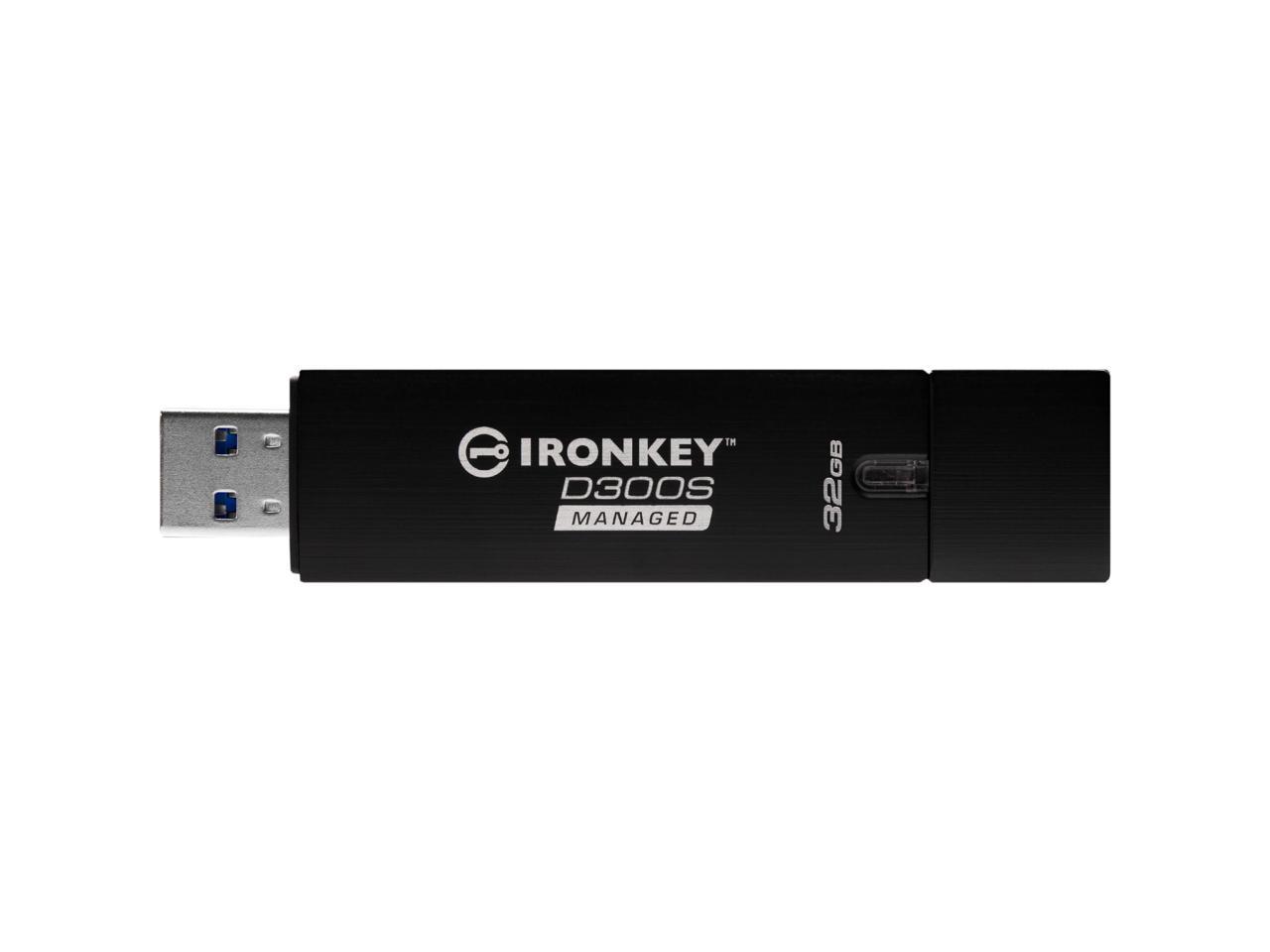 Kingston 32GB IronKey D300 USB 3.1 Flash Drive IKD300S32GB