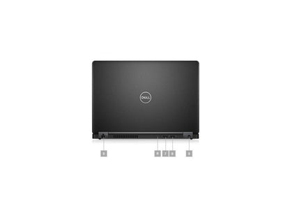 Dell Latitude 5000 5490 14" LCD Notebook - Intel Core i5 (8th Gen) i5-8350U Quad-core (4 Core) 1.70 GHz - 8 GB DDR4 SDRAM - 500 GB HDD - Windows 10 Pro 64-bit (English/French/Spanish) - 1920 x 1080