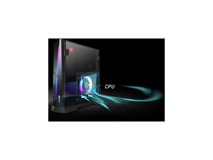 MSI Gaming Desktop Trident X Plus 9SD-055US Intel Core i7 9th Gen 9700KF (3.60 GHz) 16 GB DDR4 2 TB HDD 512 GB SSD NVIDIA GeForce RTX 2070 Windows 10 Pro 64-bit