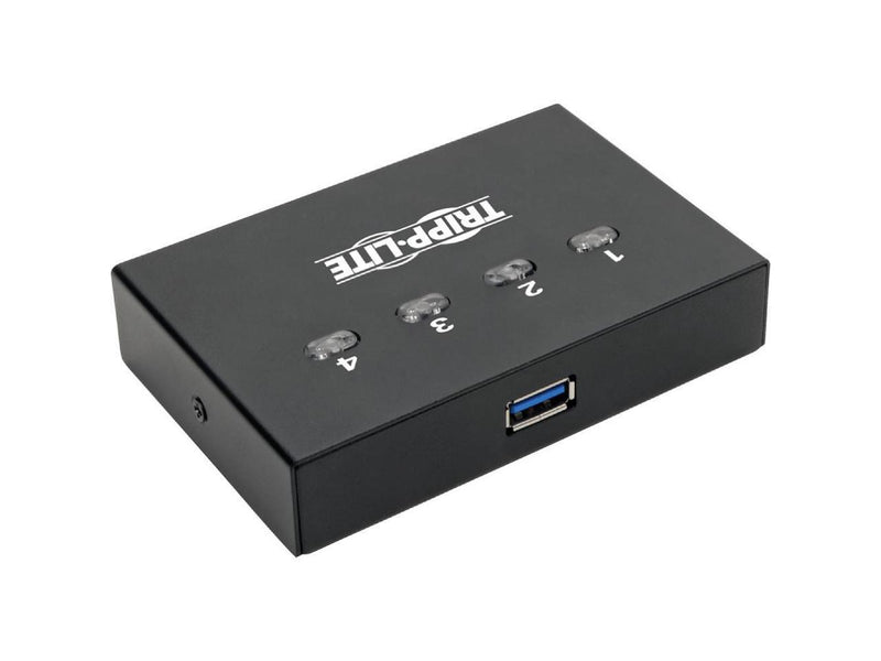 4-Port USB 3.0 Printer/Peripheral Sharing Switch