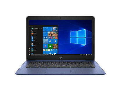 HP Laptop Stream 14-ds0010nr AMD A4-Series A4-9120e (1.50 GHz) 4 GB Memory 32 GB eMMC SSD AMD Radeon R3 Series 14.0" Windows 10 S