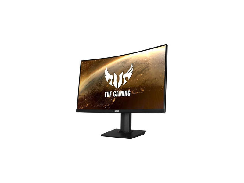 ASUS TUF Gaming VG32VQ 32" (Actual size 31.5") WQHD 2560 x 1440 2K 144Hz 1ms 2x HDMI, DisplayPort AMD FreeSync Asus Eye Care Ultra Low-Blue Light Flicker-Free HDR10 Curved Gaming Monitor